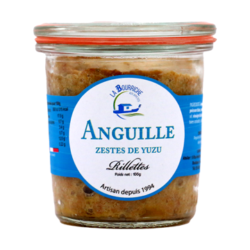 Anguille sauvage zeste de yuzu et baies de sansho 100g