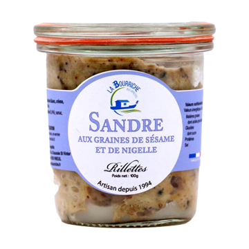 Sandre aux graines de sésame et nigelle 100g