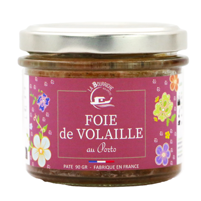 Foie de volaille au porto 90g