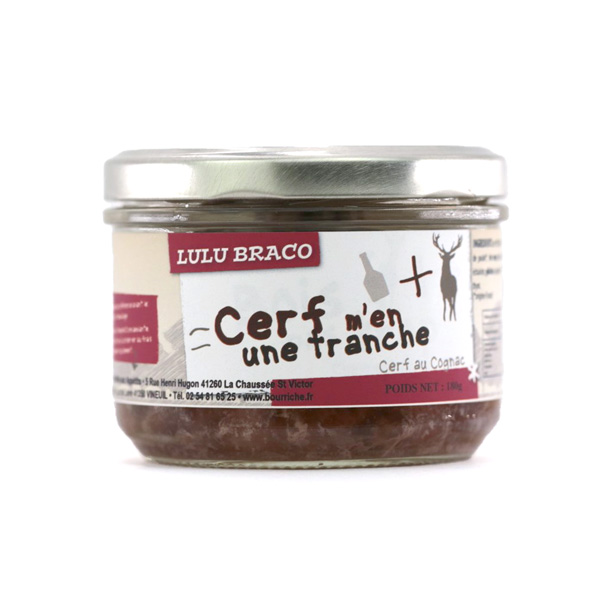 Cerf m'en une tranche 180g