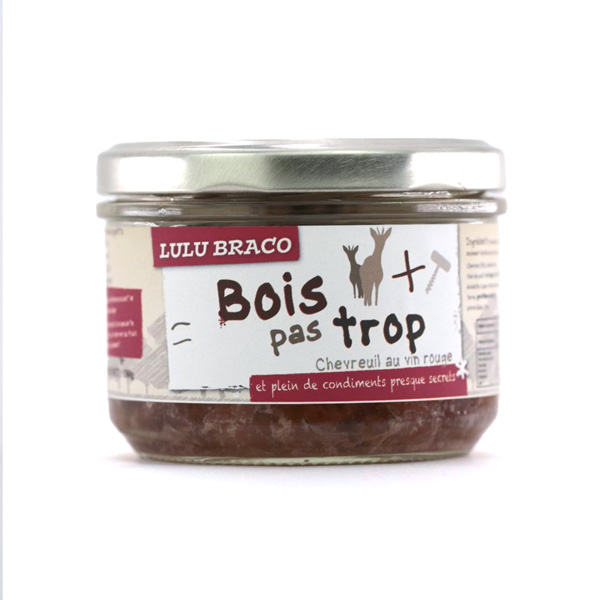 Chevreuil au vin rouge - Bois pas trop 180g
