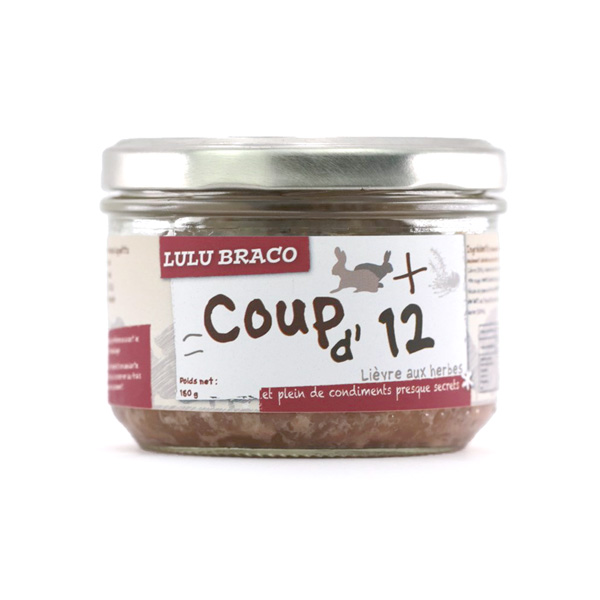 Lièvre - coup de 12 180g