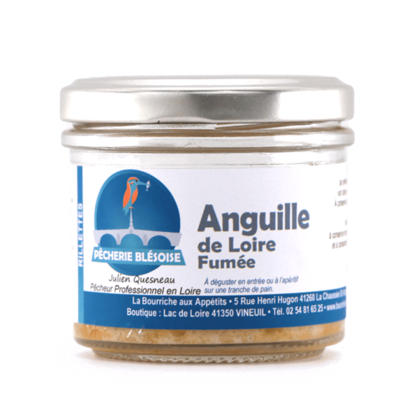 Anguille sauvage fumée 80g