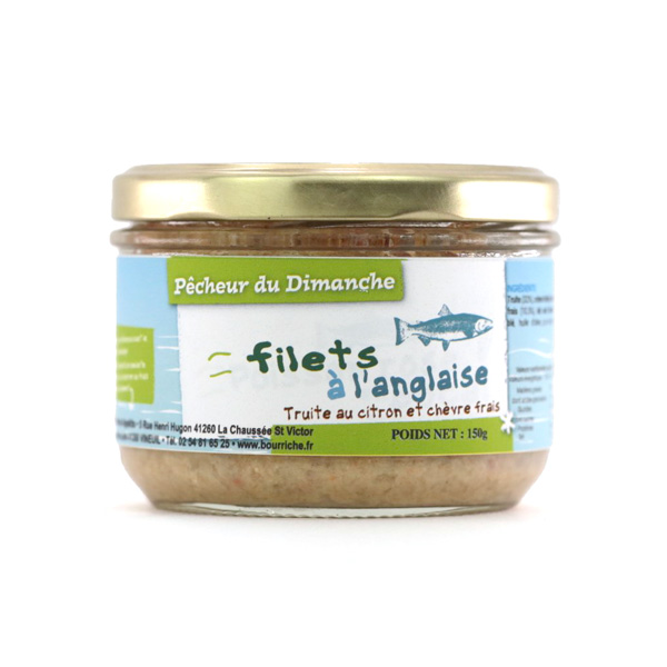 Truite - filet à l'anglaise 150g