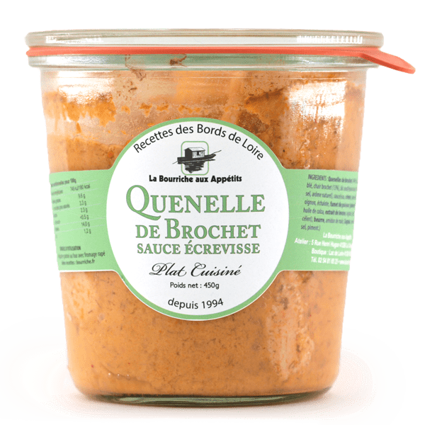 Quenelle de Brochet Sauce Écrevisse 450g